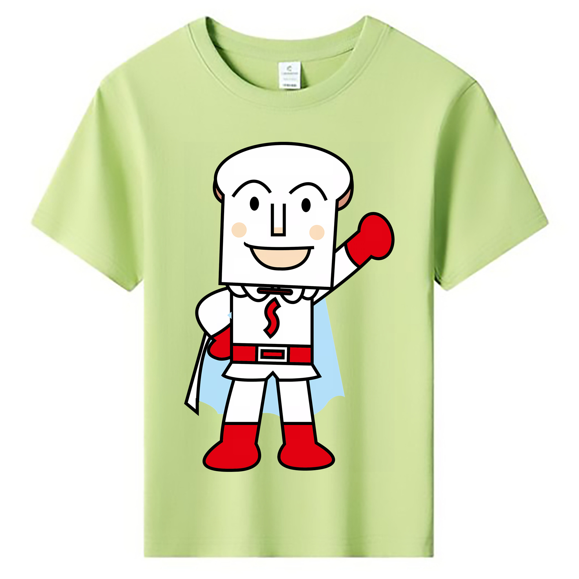 （画像用） アンパンマン Anpanman 綿100％キッズTシャツ（フロントプリント）